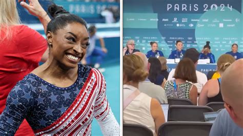 Simone Biles Olympic Gymnastic Team Usa Reveal Nsfw Name