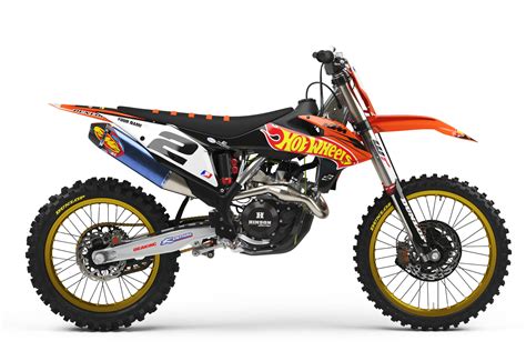 KTM SX SXF EXC EXCF MOTOCROSS GRAPHICS KIT HOTWHEELS RETRO ZERO9 MX