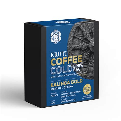 Kruti Coffee Kalinga Gold Signature Blend Arabica Beans Ground