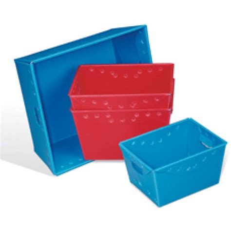 Corrugated Plastic Material Handling Totes