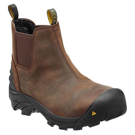 Men's Steel Toe Brown Water-Resistant - Keen Detroit