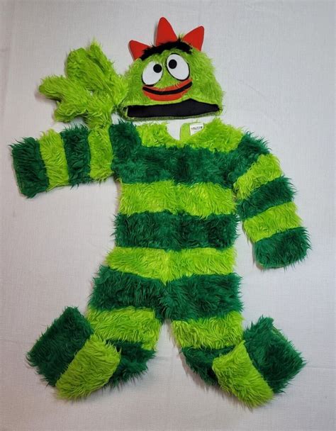 Yo Gabba Gabba DELUXE Plush Brobee Costume Mittens Ha… - Gem