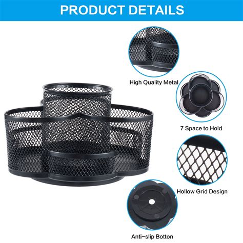 buy number   holder pencil organizer  desk rotating desk