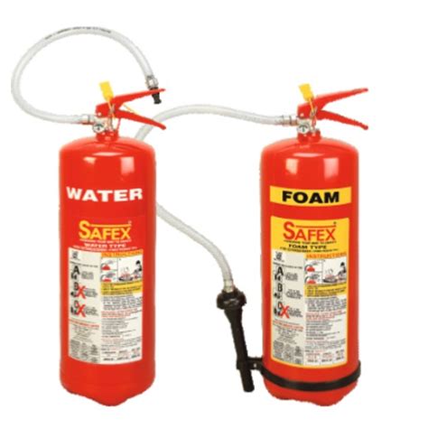 Mild Steel Safex Water Based Stored Pressure Type Fire Extinguishers