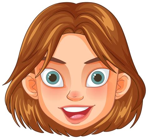 Ilustraci N De La Cara Feliz De Dibujos Animados Vector Gratis