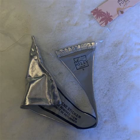 Oh Polly Silver Bikini Brand New With Tags And Depop