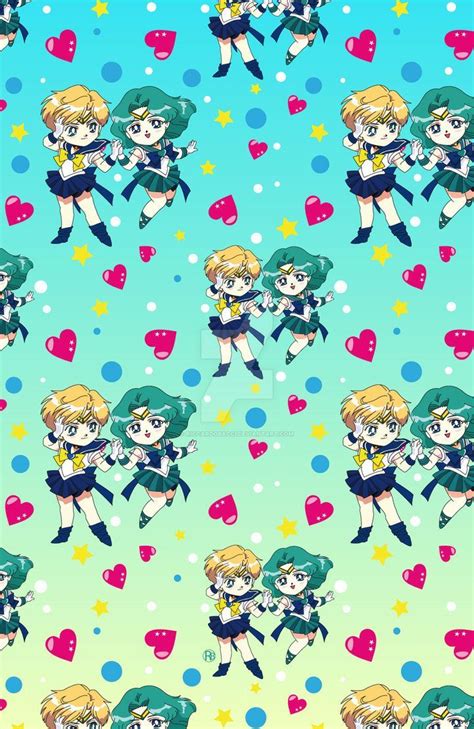 Sailor Neptune And Sailor Uranus Wallpapers Wallpaper Cave