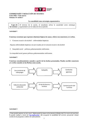 S13 S2 Terminado Ejercicios Obligatorios LA CAUSALIDAD COMO