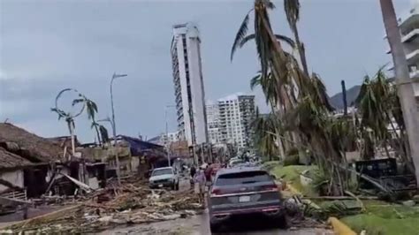 Video Huracán “otis” Así Luce Acapulco Tras El Paso Del Fenómeno Por Guerrero