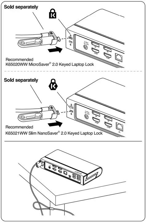 Kensington Sd T Thunderbolt And Usb Quad Video Docking Station