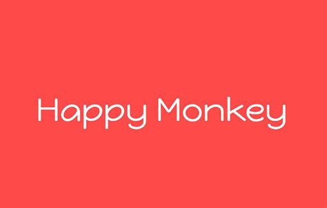 Happy Monkey Font Free Download - Font Sonic