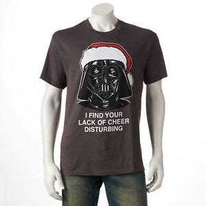 STAR WARS Darth Vader I FIND YOUR LACK OF CHEER DISTURBING Tee