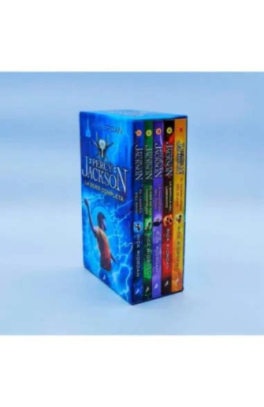 Percy Jackson Y Los Dioses Del Olimpo La Serie Completa Penguin Libros