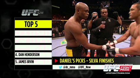 UFC Now Ep 202 Top 5 Anderson Silva Finishes YouTube