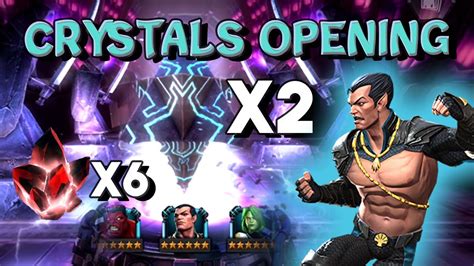 Marvel Contest Of Championsmcoc Massive 6 Star Crystal Opening 5 Star Crystal Opening 마블