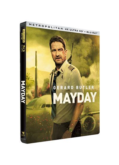 Mayday Édition Limitée Steelbook Blu ray 4K Ultra HD Blu ray 4K