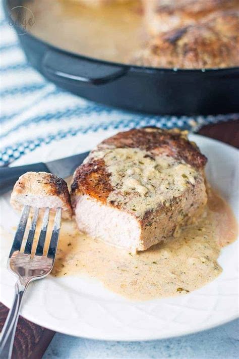 Keto Pork Chops Recipe - Creamy Ranch Pork Chops - 730 Sage Street