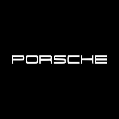 Porsche Logo Aftermarket Decal Sticker