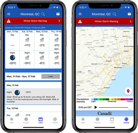 Download Environment Canada’s New Weather App on iOS and Android ...