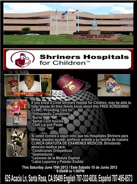 Shriners Hospital Locations California