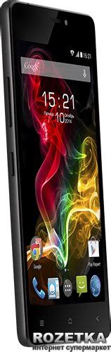 Мобильный телефон Fly IQ4516 Tornado Slim Black фото отзывы