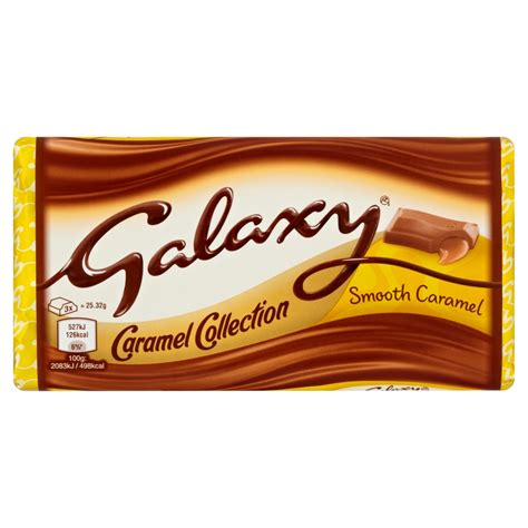 Galaxy Caramel Collection Smooth Caramel Chocolate Bar 135g Co Op