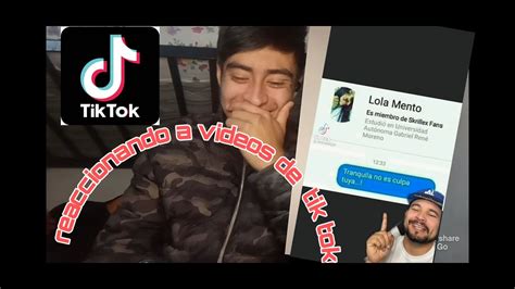 Reaccionando A Videos De Tik Tok Youtube