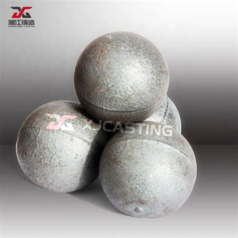 Wear Resistant Forged Grinding Balls High Manganese Steel High Chromium