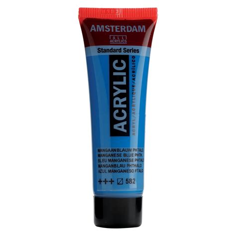 Amsterdam Standard Series Acrylic Paint 20ml Manganese Blue Phthalo