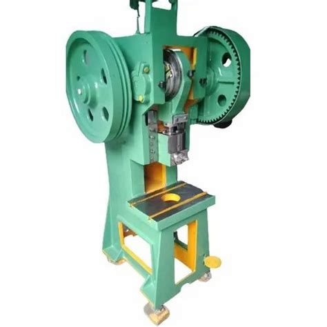 Power Source Electric Mild Steel Ton C Type Power Press Machine At