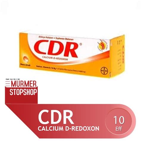 Jual CDR Calcium D Redoxon Isi 10 Dan 15 Effervescent Shopee Indonesia