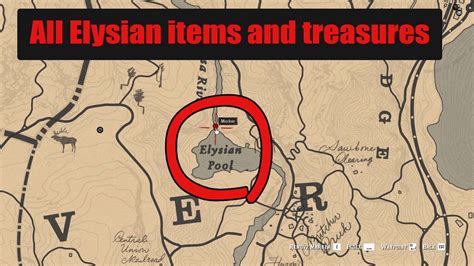 All Secret Items Treasures And Strange Things Of The Elysian Pool