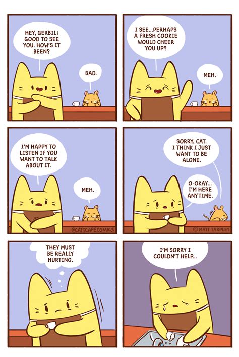 Cat S Cafe By Matt Tarpley For April 13 2020 GoComics Life Comics