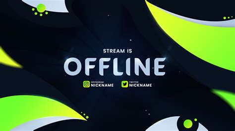 Stream Overlay Template Psd Package Download Twitch Behance