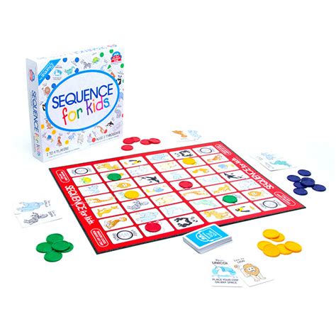 Sequence for Kids - Board Game — Cubby.pk