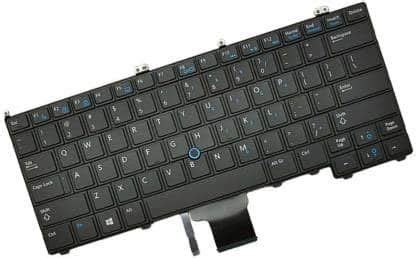 Laptop Keyboard For Dell Latitude E7440 E7240 Black US Keyboard With