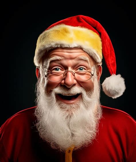 Premium Photo Man Dressed As Santa Claus