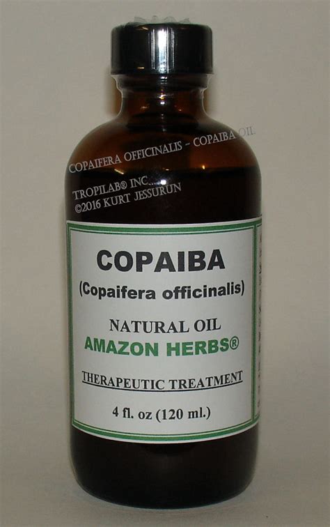 COPAIFERA OFFICINALIS - COPAIBA OIL, from nature, heals big cuts.