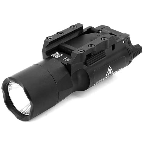 X300 Ultra Weapon Light X300u Flashlight With T Slot Mounting Rail Black