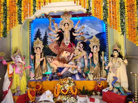 Durga Puja Celebrated With A Low Key Assam