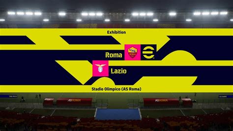 EFootball 2023 PC AS Roma Vs SS Lazio YouTube