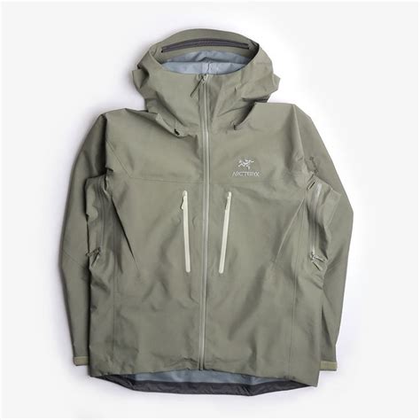 Arcteryx Alpha Sv Jacket L Green Forage Arcteryx Jackets