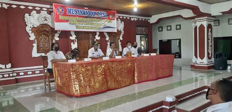 Kegiatan Musyawarah Desa Tentang Sosialisasi Penyusunan Rkpdesa