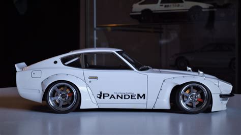 Ignition Models Pandem Datsun Z Nissan Fairlady Fugu Z Scale