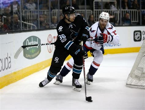 Logan Couture Scores Twice As Sharks Top Capitals 4 2