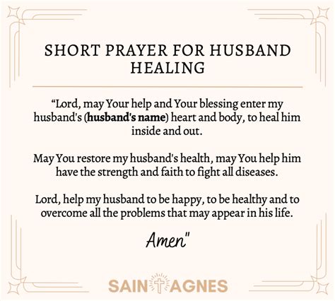 7 Prayers For Husband Healing For Sick Husband