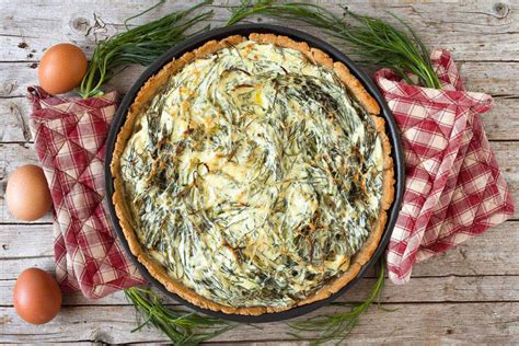 Torta Salata Agretti E Uova La Ricetta Per Antipasti Salati