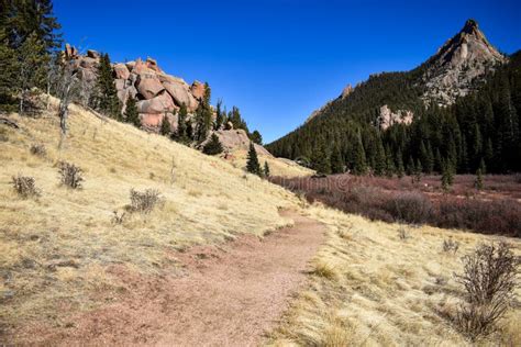 Coroa Caminhada Nas Montanhas Do Colorado Foto De Stock Imagem De