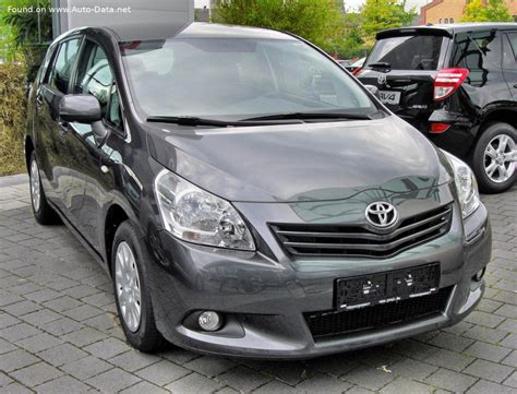 2009 Toyota Verso 2 2 D 4D 150 PS Automatic Technische Daten