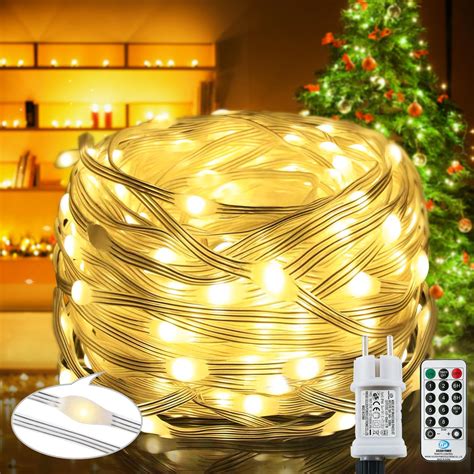 Guirlande Lumineuse LED 25M Guirlande de Noël Extérieure et Intérieur